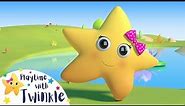 Twinkle and the Lilly Pads Song | Baby Educational Cartoons | Learn with Twinkle