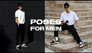 5 SIMPLE POSES for Men´s Instagram Streetstyle Pictures