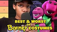 The BEST and WORST BARNEY Costumes Of All Time