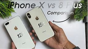 iPhone X vs iPhone 8 Plus | iPhone 8 Plus vs iPhone X Full Comparison | iPhone X vs 8 Plus in 2023 |