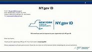 Creating a Personal Ny.gov ID