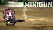 MINIGUN in Girls' Frontline (Animation) | HD60FPS