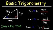 Trigonometry For Beginners!