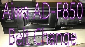 Aiwa AD-F850 Belt Change & Review -Adam HiFi-