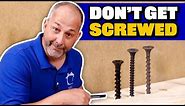 What Screw to Use For Your DIY Project | Fasteners & Tools Guide