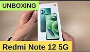 UNBOXING Xiaomi Redmi Note 12 5G - What's inside the Box?
