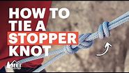 Rock Climbing: How to Tie a Stopper Knot