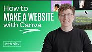 How to Make a Website with Canva | A Step by Step Guide