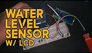 How to Create a Water Level Sensor using Arduino with LCD 1602 (Sponsored by UTSource)