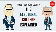 Does your vote count? The Electoral College explained - Christina Greer