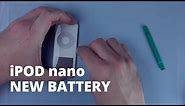 How to Replace the Battery in an iPod nano