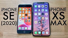 iPhone SE (2020) Vs iPhone XS Max! (Comparison) (Review)