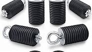 StarknightMT Ranger Tie Down Anchors,UTV Lock and Ride 2" Bed Anchor Compatible with Polaris General Ranger 500 570 1000 XP 900 800 700 with 1-7/16" Hole(6 Pcs,Black)