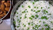 Quick, Easy and Tasty Coconut Rice with Green Peas - Nanaaba's easy Rice Pilaf Recipe