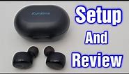 Kurdene S8 Wireless Earbuds Setup & Review