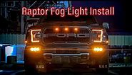 Ford raptor fog light install: Rough country Kit gen 2 raptor