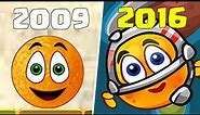 Evolution of Cover Orange Games (2009-2016)