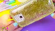 MetDaan - DIY Glitter Liquid iPhone Case! By: Así O Más...