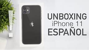 iPhone 11 Unboxing: Black En Español