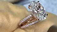 Oval Diamond Engagement Rings With Side Stones Oval Halo Engagement Rings 2 Carat Video