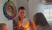 Dad has birthday candle hack for triplets
