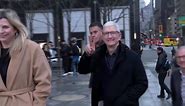 Tim Cook in New York for Vision Pro Event