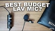 BOYA BY-M1 Lavalier Mic Review / Test