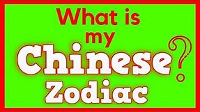 🥇 What is my Chinese Zodiac【EXPLAINED】✅ Chinese Zodiac ✅ Discover your Chinese Zodiac Sign