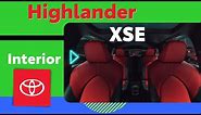 Red Interior? 2022 Toyota Highlander XSE Overview.