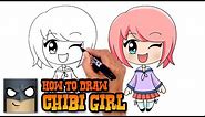 How to Draw Chibi Girl | Cartooning Club Tutorial