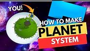 How to make planet Gravity in Roblox Studio