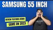samsung 55 inch crystal uhd 4k smart tv | samsung 55au7600 : review and unboxing samsung 55au7600