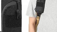 Backpack Shoulder Strap Accessory Pouch, Tactical Molle Bag Multifunctional Military EDC Tool Pockets Small Compact Pouchs for Belt Outdoor Sport Hunting
