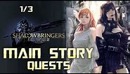 ALL MAIN STORY QUESTS | Final Fantasy XIV: Shadowbringers | Full Game Walkthrough | No Commentary