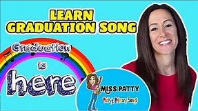 Learn Graduation Song for Children Preschool and Kindergarten Lyrics | Thank You Song | Patty Shukla