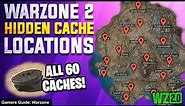 Warzone 2 All Hidden Cache Locations & DMZ Radioactive Containers! (60+)