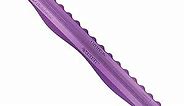 Westcott Grip and Rip Aluminum Tearing Ruler, Slopes and Waves, 12"