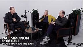 The Clash bassist Paul Simonon talks about the iconic London Calling bass smash! | Rockonteurs