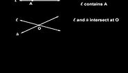 Intersecting Lines - MathHelp.com - Geometry Help