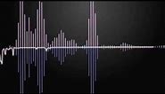 Sound wave creation in After Effects.