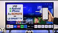 LG Smart TV: How to Use Without Remote! [Using LG ThinQ App]