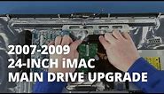 24-Inch iMac (2007-Early 2009) Hard Drive Install Video