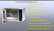 Sharp R959SLMA 40 litre 900 watt Digital Combination Microwave Oven with Quartz Grill