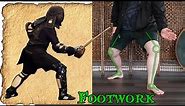 Footwork for Sword Fighting, and How to Practice it