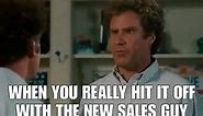 Sales Humor - It's nice to have a good work buddy! If you...