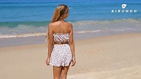 Women’s Summer Two Piece Beach Outfit