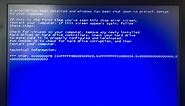 My Laptop is Restarting with Startup Blue Screen :: Solution