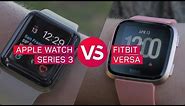 Apple Watch vs. Fitbit Versa