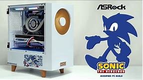 【ASRock】Sonic the Hedgehog modified PC build.