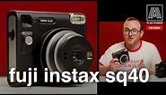 Fuji Instax SQ40 Review & How to: A first look at the newest Instax Square camera